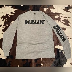 “Texas Darlin” Long Sleeve Tee!